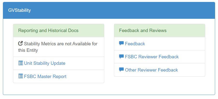 GvStability on GVAdvance Screenshot